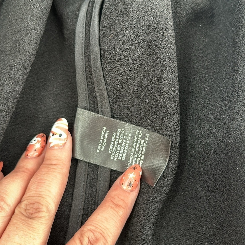 Aritzia Wilfred Chevalier Jacket in black blazer 3/4 sleeve business casual sz 6 - Picture 8 of 11